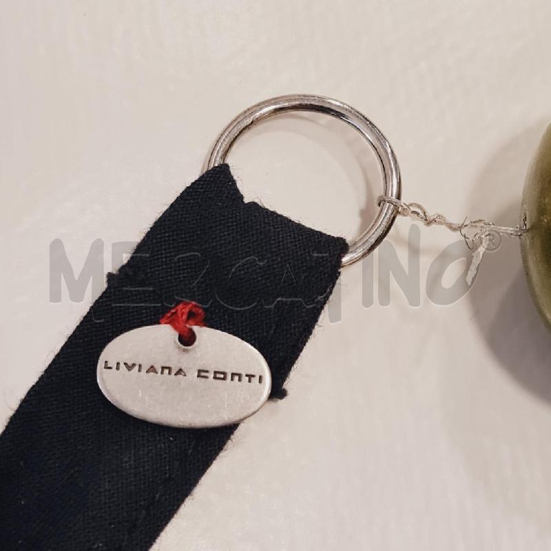 COLLANA LIVIANA CONTI SFERE VERDI LEGNO CORDA | Mercatino dell'Usato Cesenatico 4