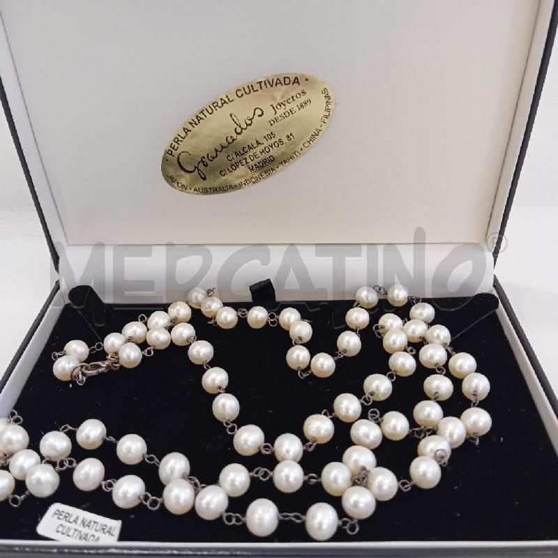 COLLANA PERLE  COLTIVATE CHIUSURA A | Mercatino dell'Usato Cesenatico 3