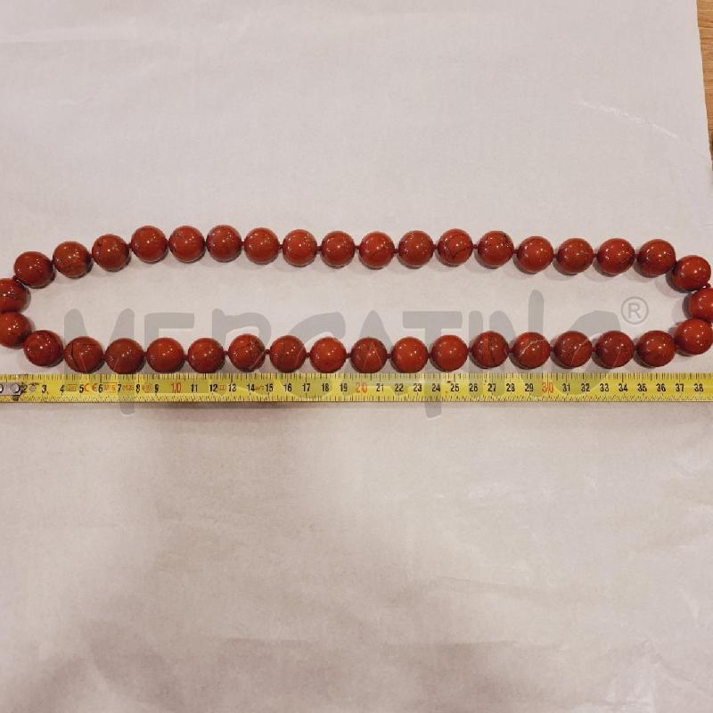 COLLANA SIASPRO ROSSO  | Mercatino dell'Usato Cesenatico 3