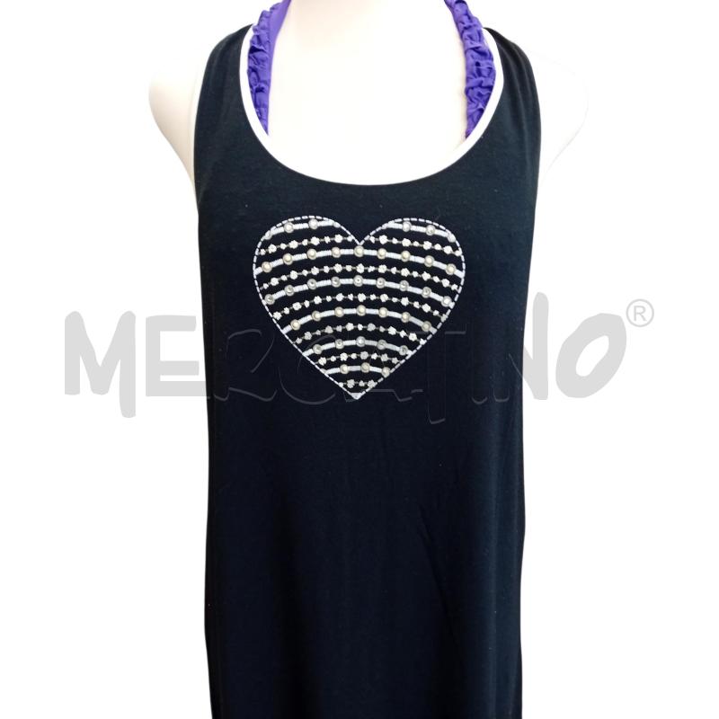COPRICOSTUME  TWINSET NERO CUORE  | Mercatino dell'Usato Cesenatico 1