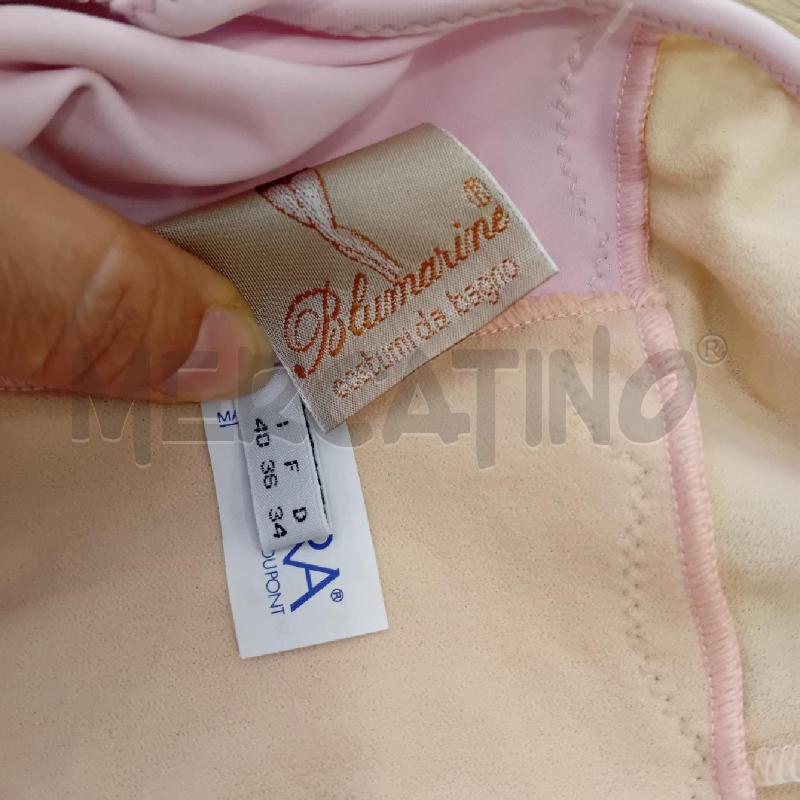 COSTUME DONNA BLUMARINE INTERO ROSA PIZZO | Mercatino dell'Usato Cesenatico 5