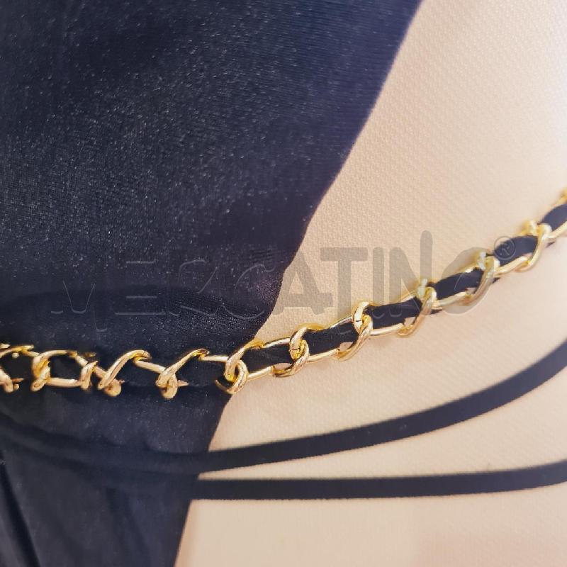 COSTUME DONNA NERO PARTICOLARE | Mercatino dell'Usato Cesenatico 3