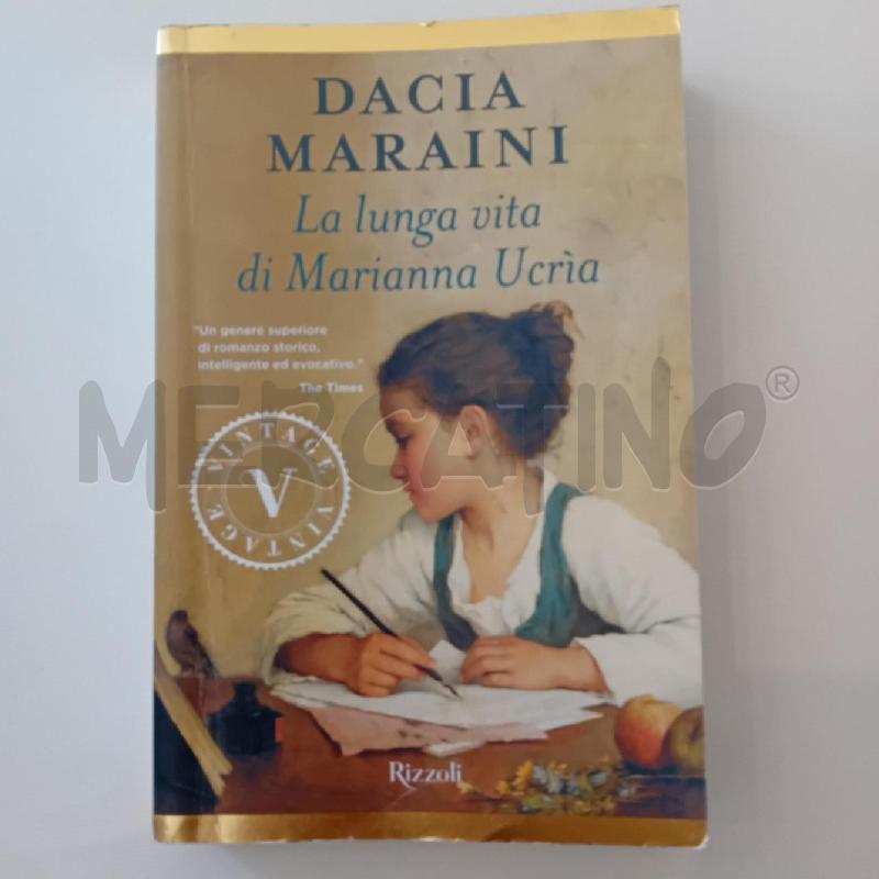 DACIA MARAINI LA LUNGA VITA DI MARIANNA UCRIA  | Mercatino dell'Usato Cesenatico 1