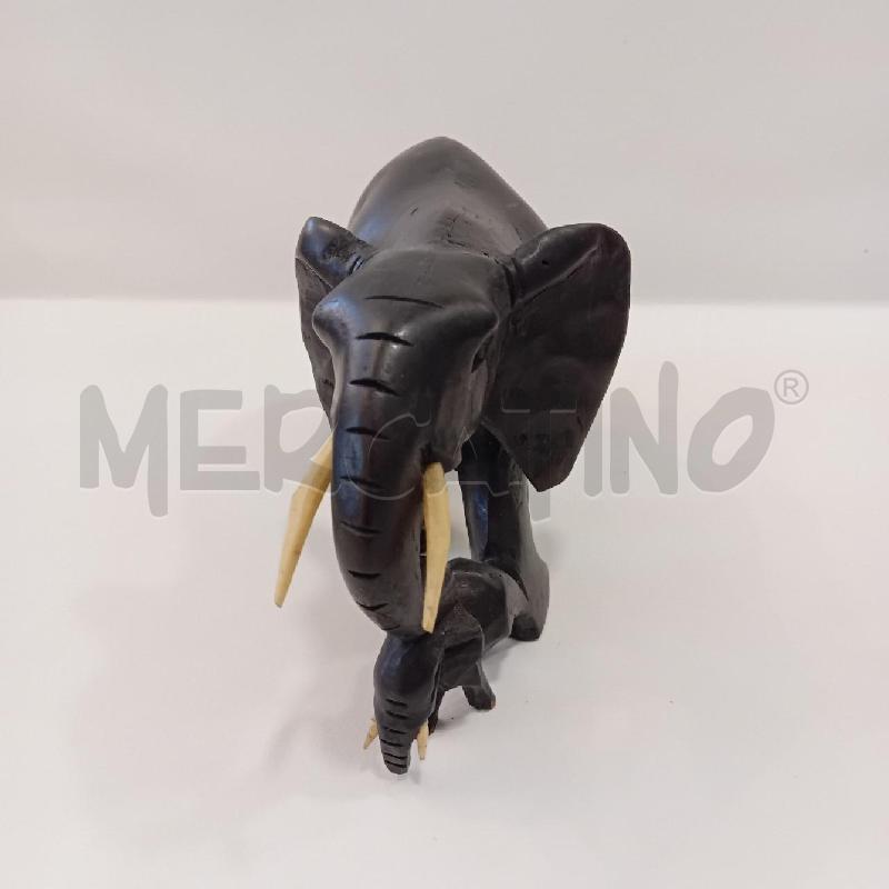 ELEFANTE CON PICCOLO LEGNO | Mercatino dell'Usato Cesenatico 2