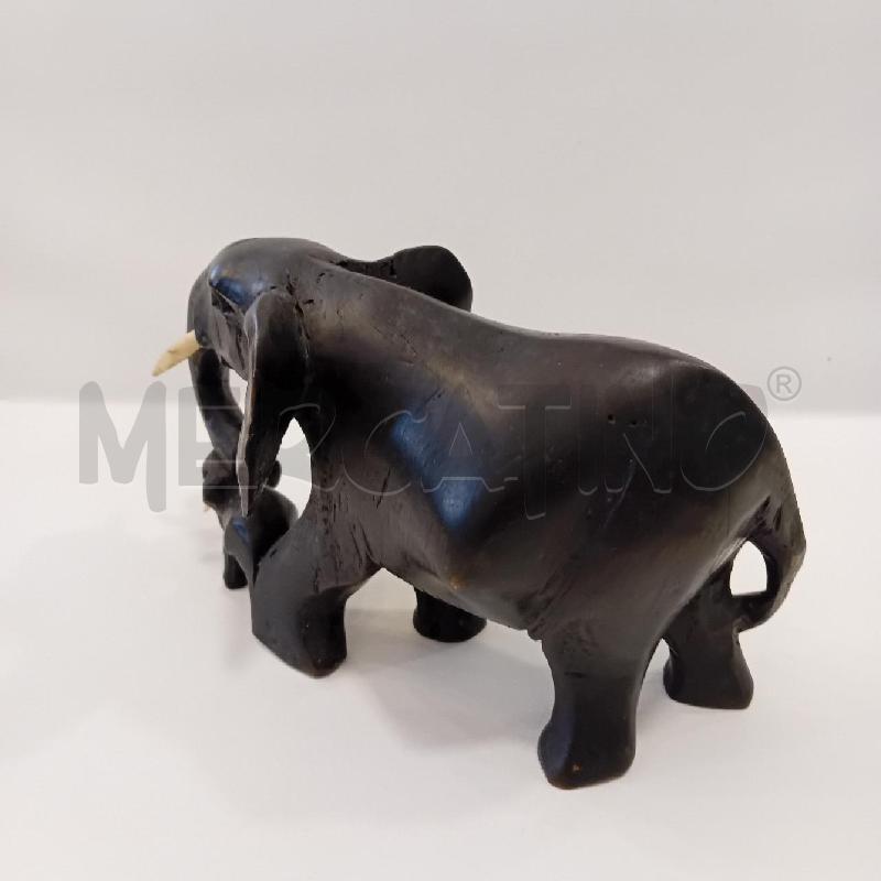 ELEFANTE CON PICCOLO LEGNO | Mercatino dell'Usato Cesenatico 4