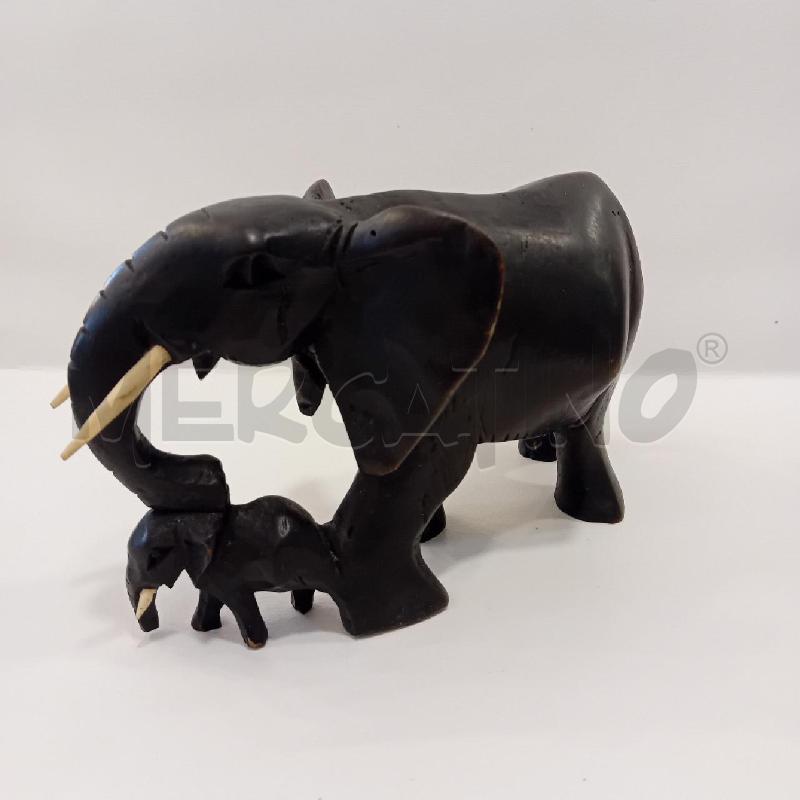 ELEFANTE CON PICCOLO LEGNO | Mercatino dell'Usato Cesenatico 5