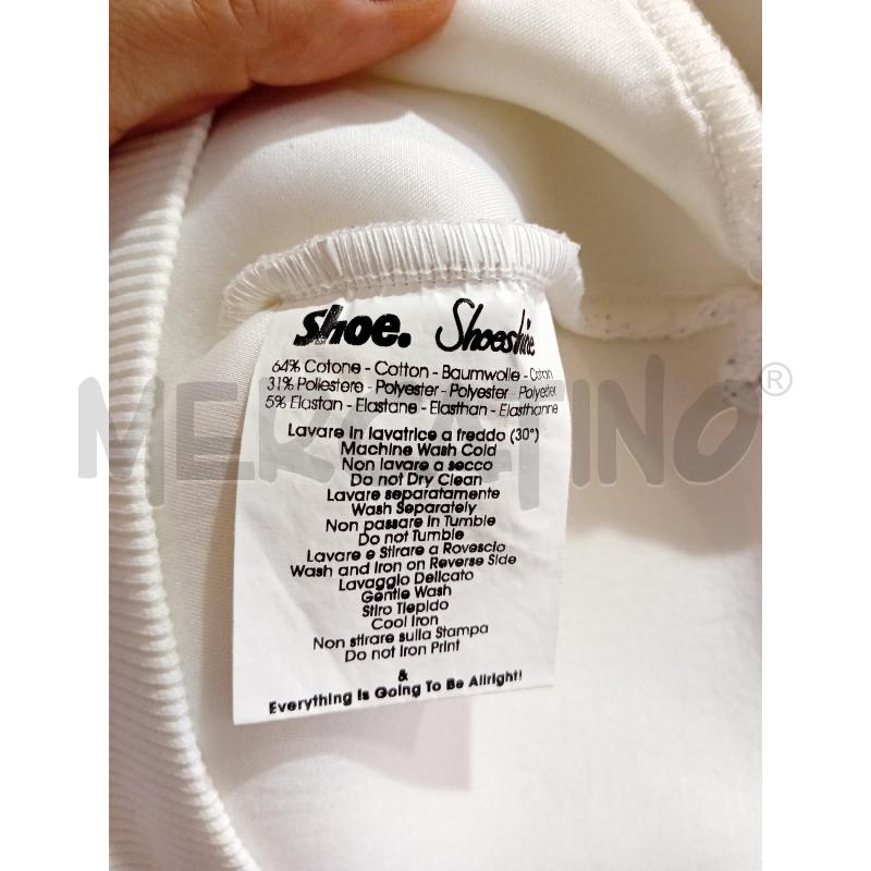 FELPA BAMBINO BIANCA SHOE | Mercatino dell'Usato Cesenatico 4