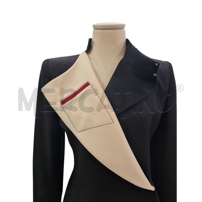 GIACCA DONNA CLAUDE MONTANA  NERA  | Mercatino dell'Usato Cesenatico 3