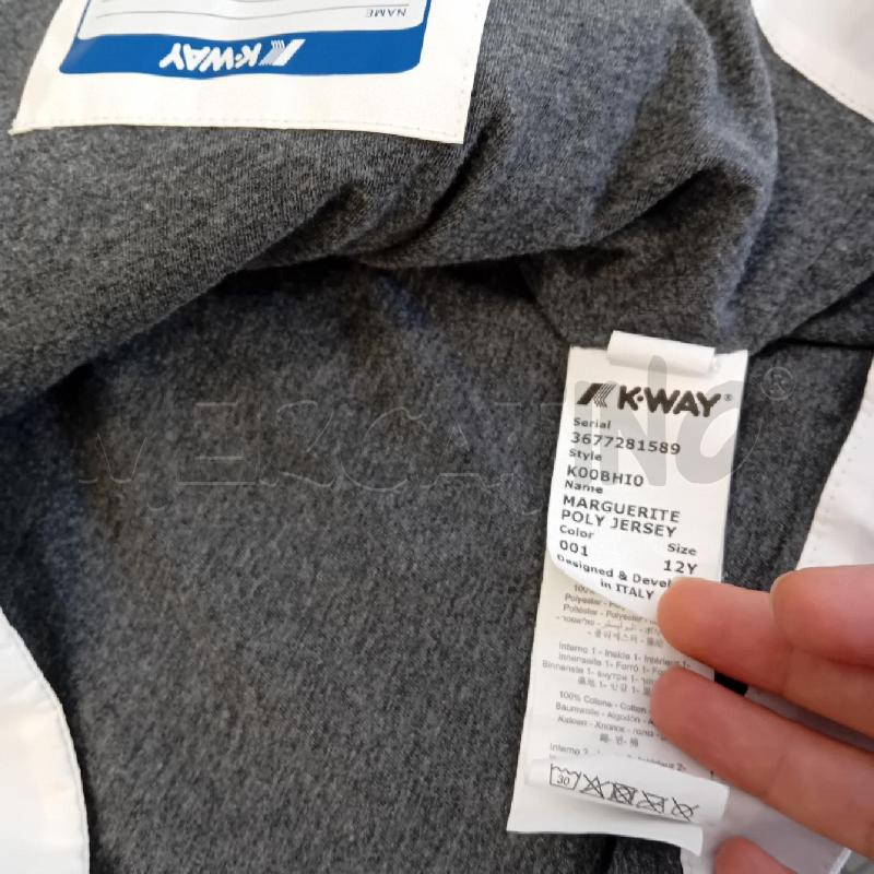GIUBBINO DONNA GIRL BIANCO KWAY | Mercatino dell'Usato Cesenatico 5