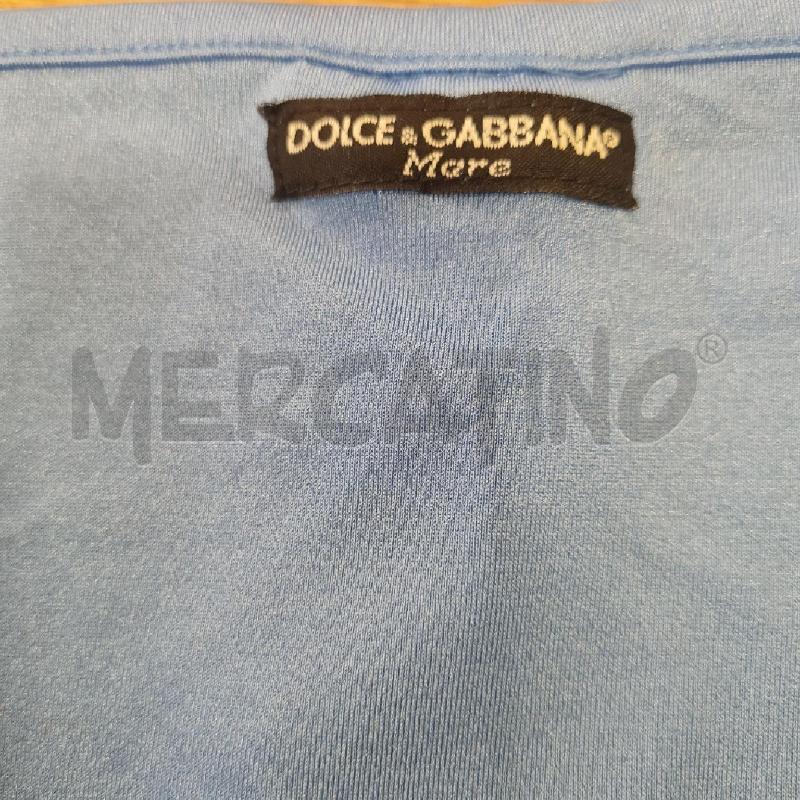 GONNA PAREO DOLCE & GABBANA AZZURRO  | Mercatino dell'Usato Cesenatico 4