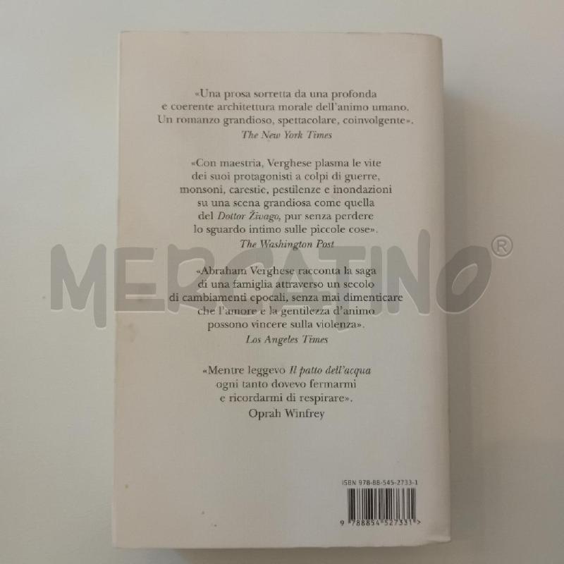 IL FATTO DELL'ACQUA ABRAHAM VERGHESE | Mercatino dell'Usato Cesenatico 2