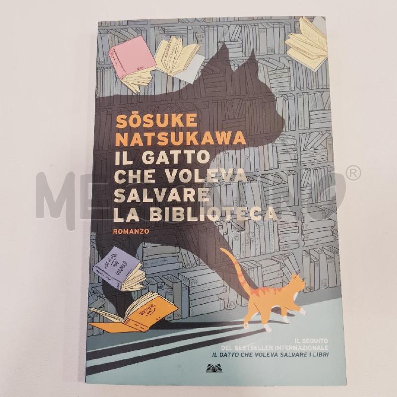 IL GATTO CHE3 VOLEVA SALVARE LA BIBLIOTECA  | Mercatino dell'Usato Cesenatico 1