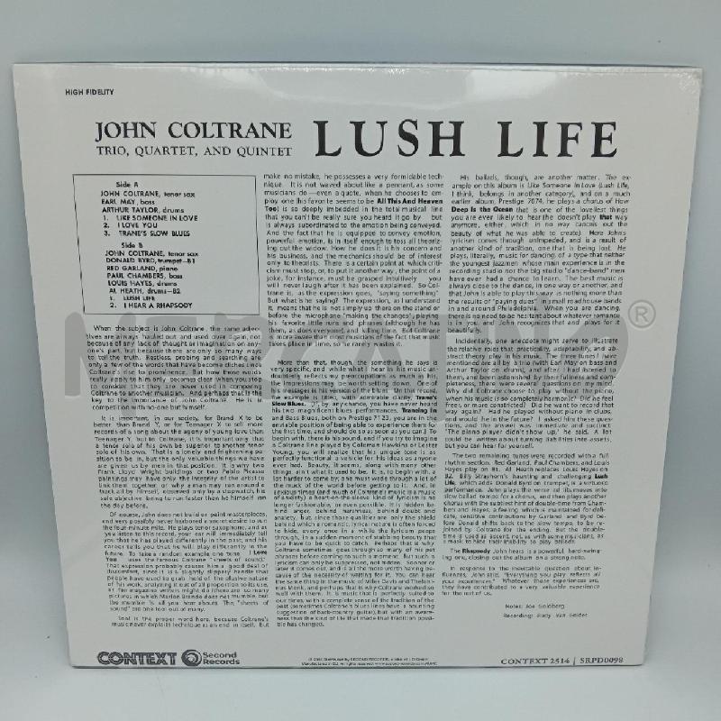 JOHN COLTRANE LUSH LIFE | Mercatino dell'Usato Cesenatico 2