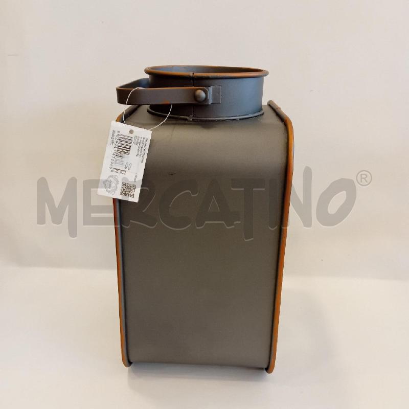 LANTERNA GRIGIA BORDO BRONZATO | Mercatino dell'Usato Cesenatico 2