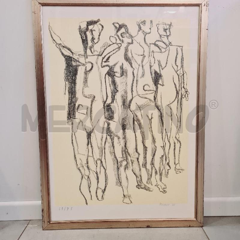LITOGRAFIA FAUSTO PIRANDELLO  | Mercatino dell'Usato Cesenatico 1