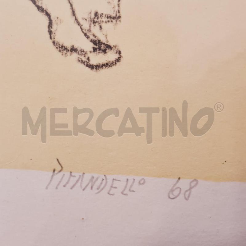 LITOGRAFIA FAUSTO PIRANDELLO  | Mercatino dell'Usato Cesenatico 2