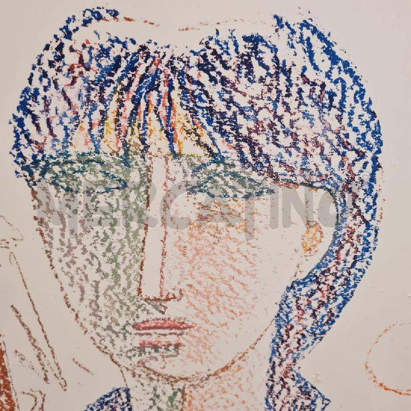 LITOGRAFIA MARIO TOZZI 4/75 PASTELLO SU CARTONCINO  | Mercatino dell'Usato Cesenatico 2