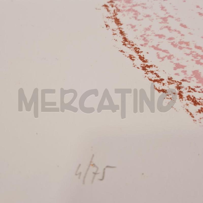 LITOGRAFIA MARIO TOZZI 4/75 PASTELLO SU CARTONCINO  | Mercatino dell'Usato Cesenatico 3