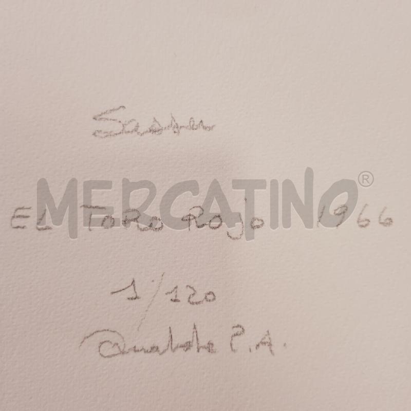 LITOGRAFIA SASSU PROVA D'AUTORE  | Mercatino dell'Usato Cesenatico 5