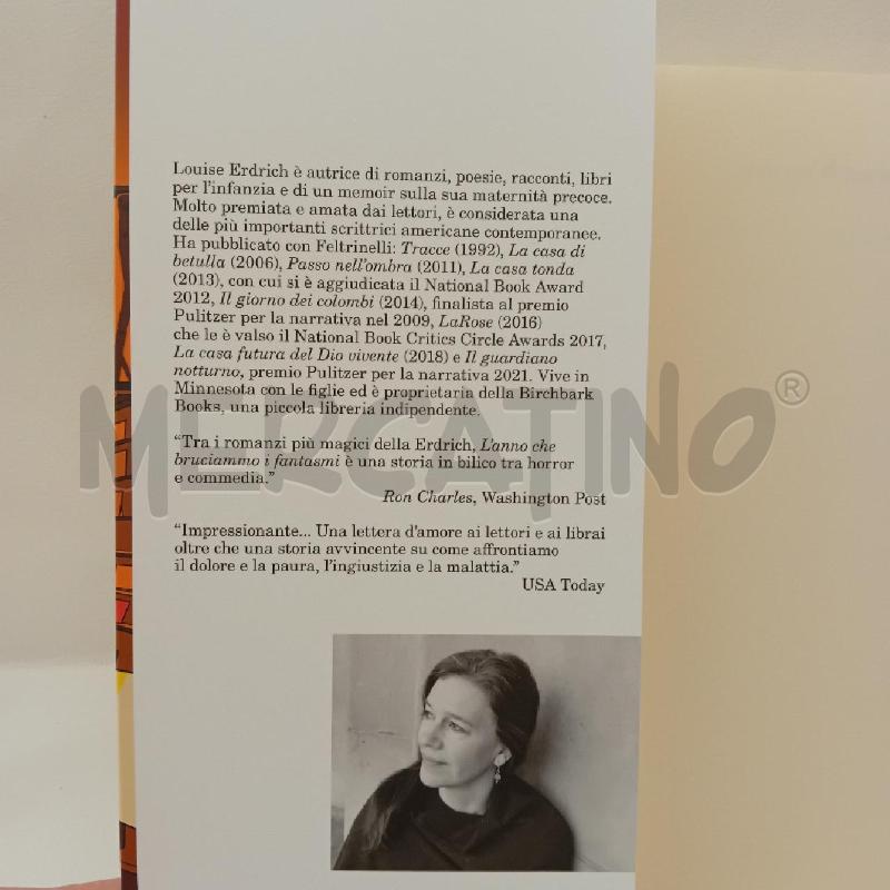 L'ANNO CHE BRUCCIAMO I FANTASMI ERDRICH | Mercatino dell'Usato Cesenatico 3