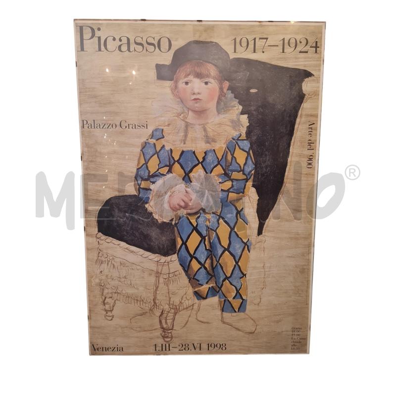 MANIFESTO MOSTRA PICASSO MOSTRA 1998 | Mercatino dell'Usato Cesenatico 1