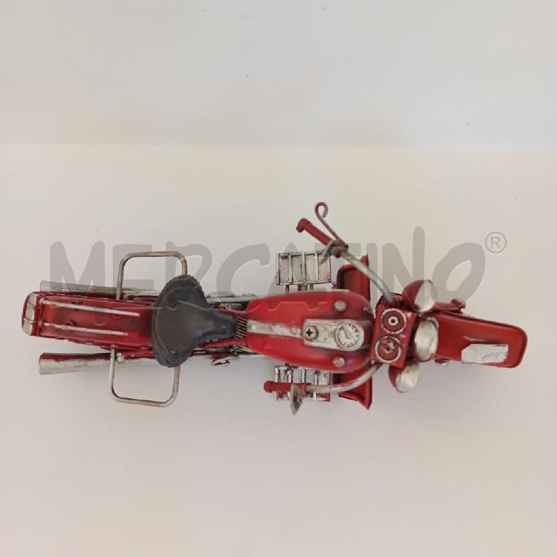 MODELLINO MOTO ROSSA METALLO | Mercatino dell'Usato Cesenatico 4