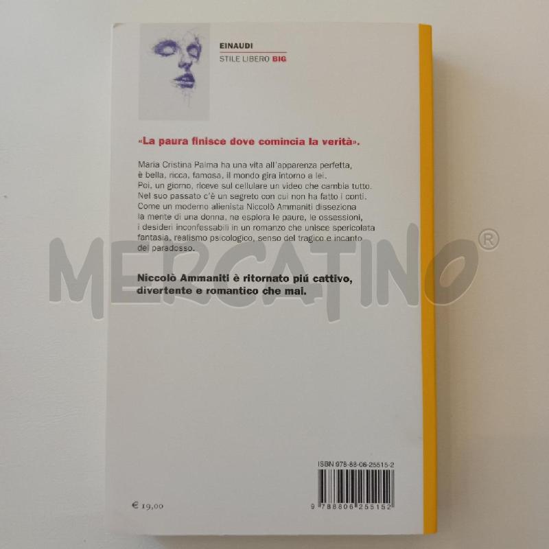NICCOLO' AMMANITI LA VITA INTIMA | Mercatino dell'Usato Cesenatico 2