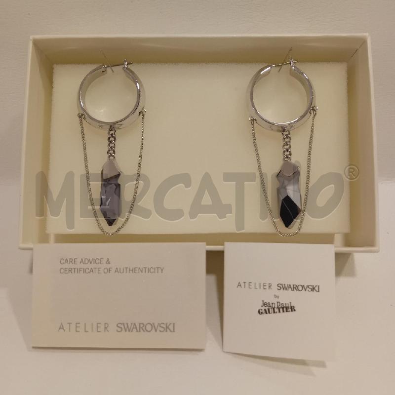 ORECCHINI ATELIER SWAROVSKY PER JEAN PAUL GAULTIER | Mercatino dell'Usato Cesenatico 1