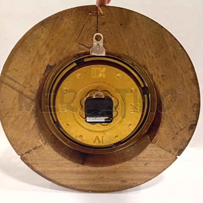 OROLOGIO STILE MARINARO  LEGNO OTTONE | Mercatino dell'Usato Cesenatico 4