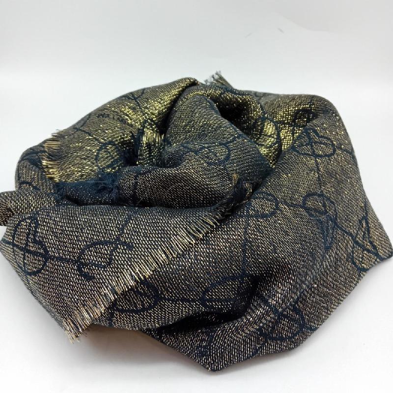 PASHMINA DONNA MY TWIN NERA DORATA | Mercatino dell'Usato Cesenatico 4