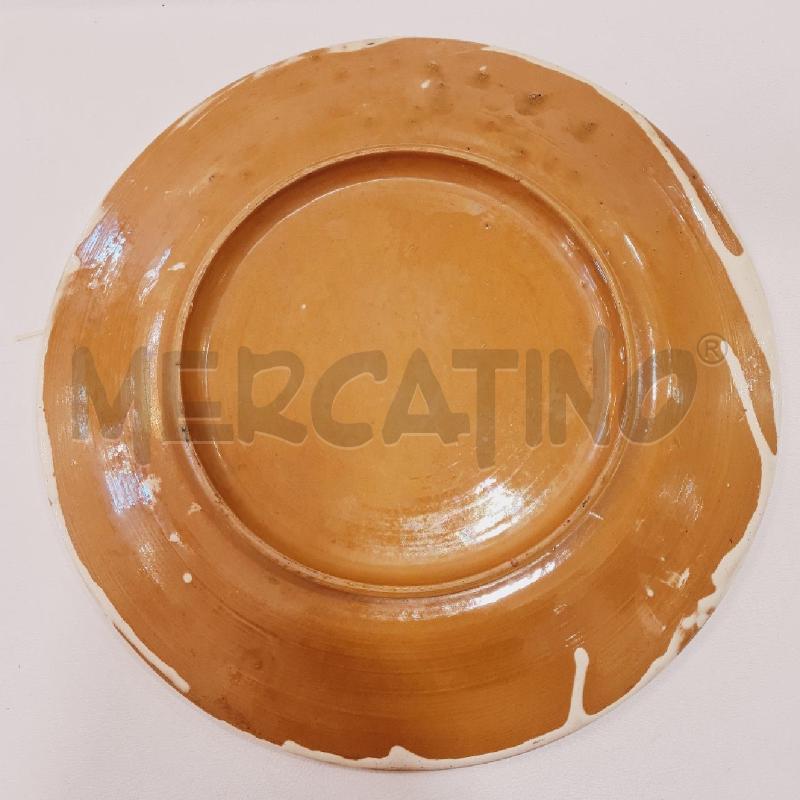 PIATTO PORTATA GRECA VERDE MARRON | Mercatino dell'Usato Cesenatico 2