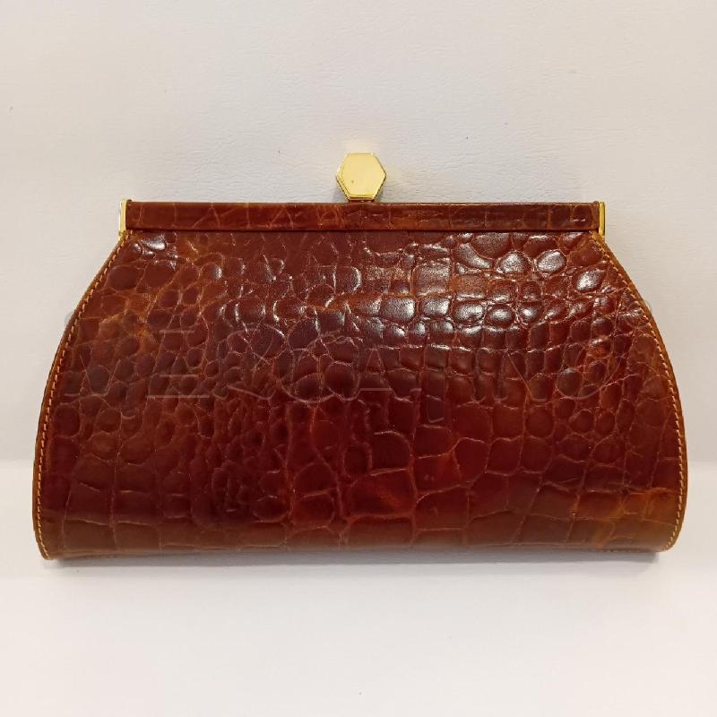 POCHETTE FURLA MARRONE PELLE | Mercatino dell'Usato Cesenatico 1