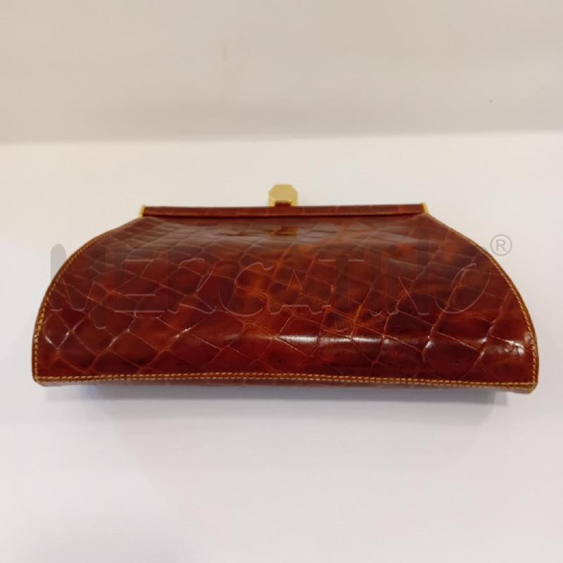 POCHETTE FURLA MARRONE PELLE | Mercatino dell'Usato Cesenatico 2