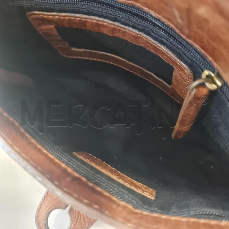POCHETTE POLLINI PELLE COLOR BISCOTTO | Mercatino dell'Usato Cesenatico 3