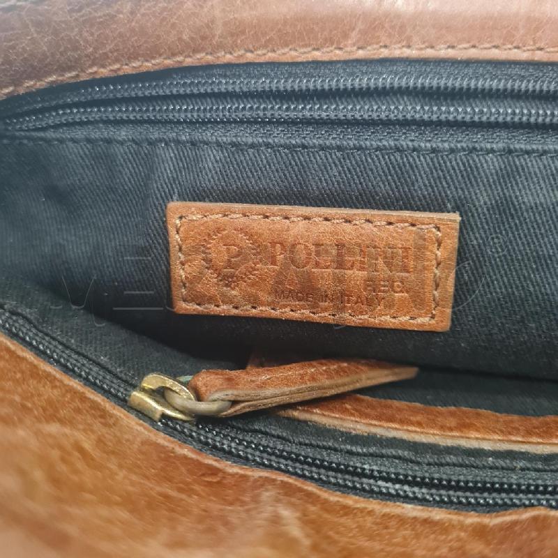 POCHETTE POLLINI PELLE COLOR BISCOTTO | Mercatino dell'Usato Cesenatico 4