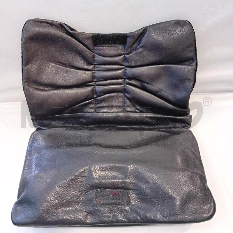 POCHETTE YURI A FIOCCO CAMOSCIO+PELLE | Mercatino dell'Usato Cesenatico 2