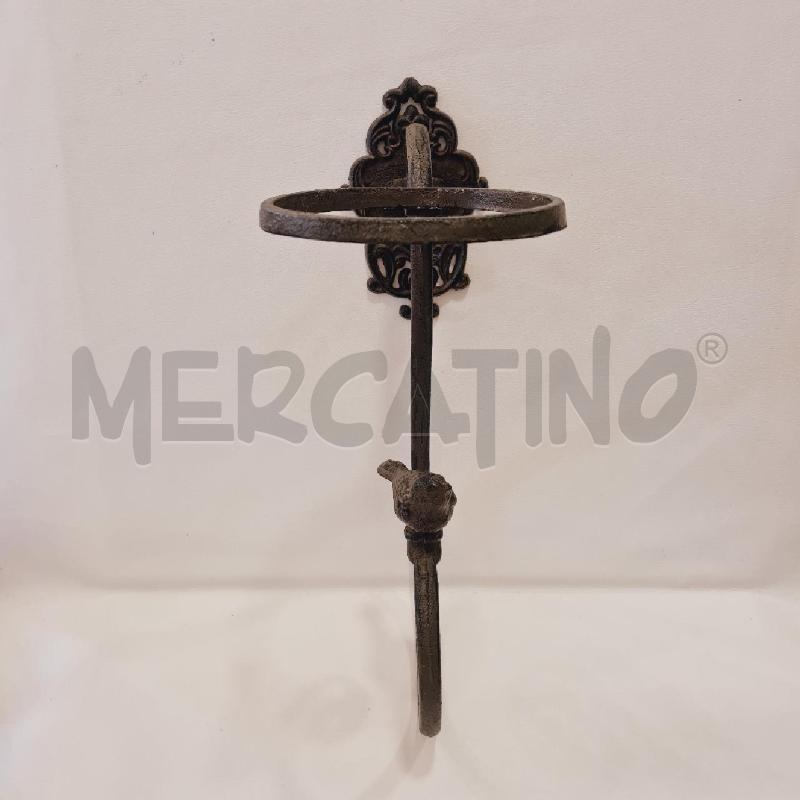 PORTA VASO FERRO UCCELLINO | Mercatino dell'Usato Cesenatico 1
