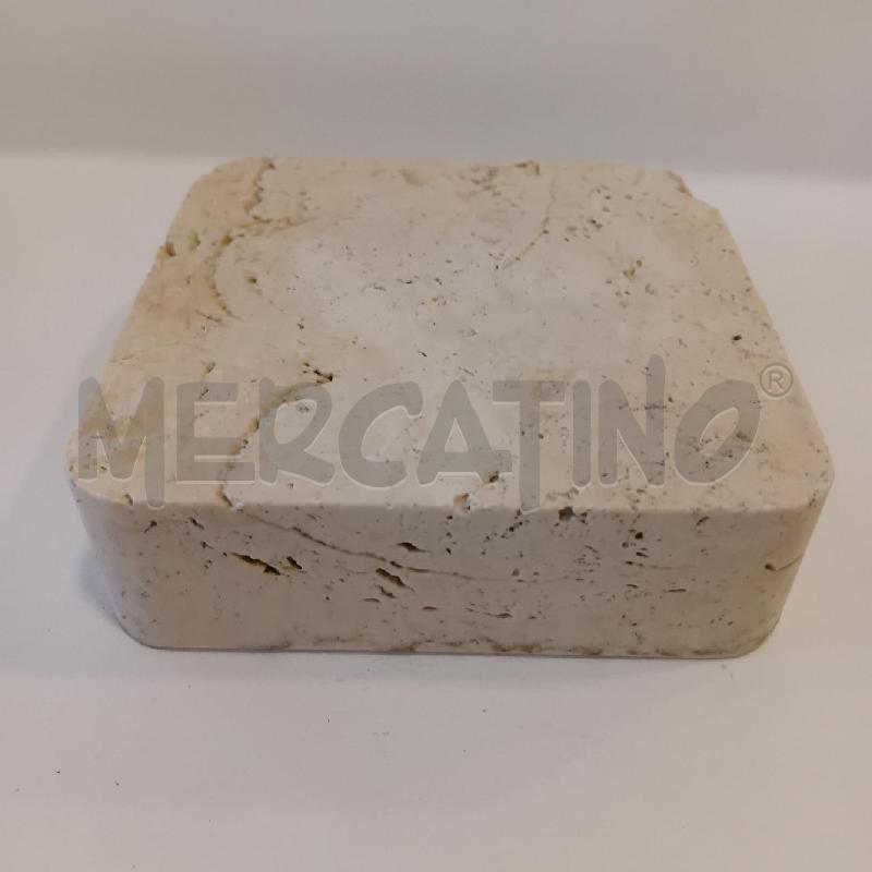 POSA CENERE TRAVERTINO 12X12 ANGOLI TONDI | Mercatino dell'Usato Cesenatico 3