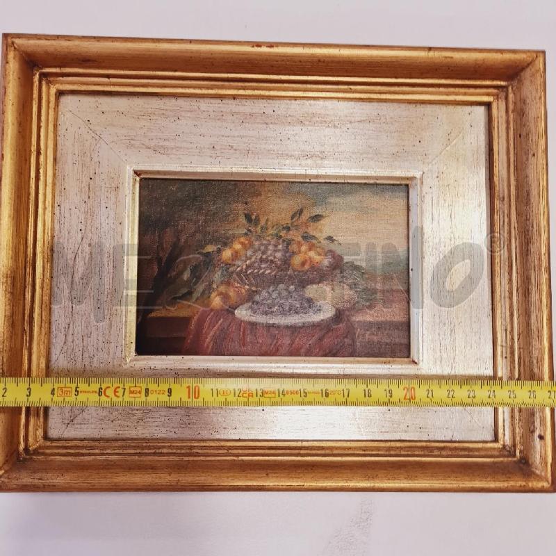 QUADRETTO DIPINTO TAVOLO CON FRUTTIERA | Mercatino dell'Usato Cesenatico 4