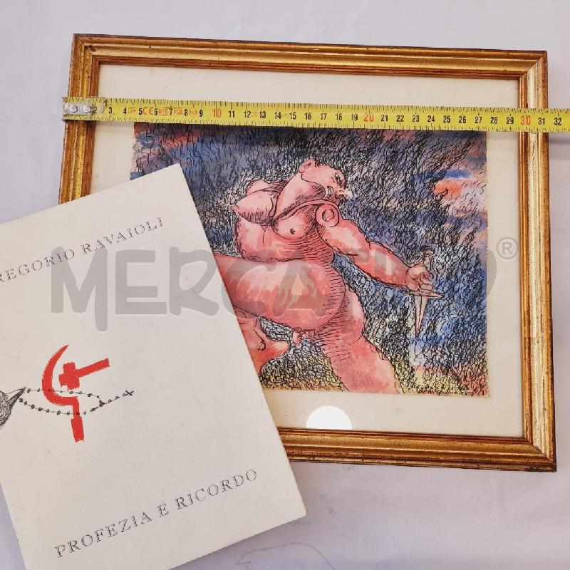 QUADRETTO GREGORIO RAVAIOLI CHINA ACQUARELLATA | Mercatino dell'Usato Cesenatico 5