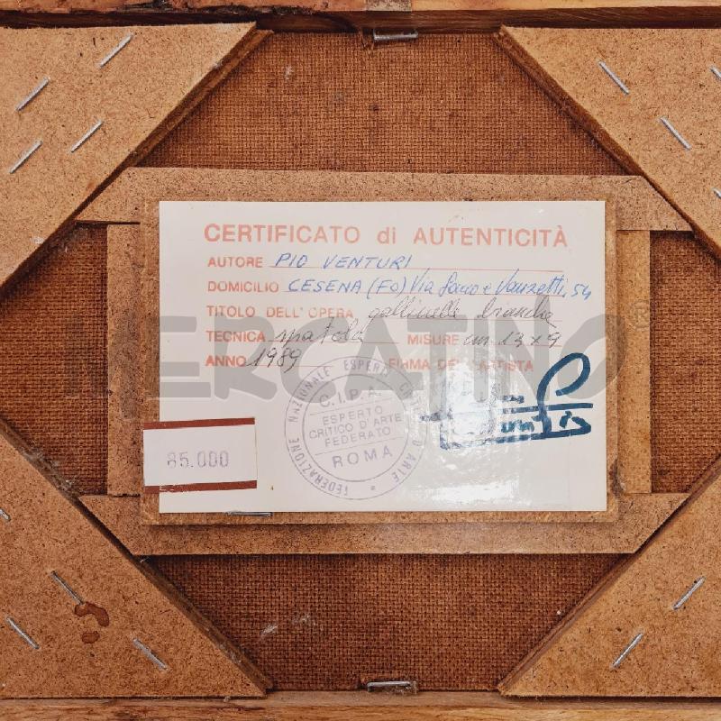 QUADRETTO PIO VENTURI SPATOLA  | Mercatino dell'Usato Cesenatico 3