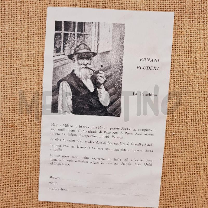 QUADRO ERNANI PLUDERI | Mercatino dell'Usato Cesenatico 3