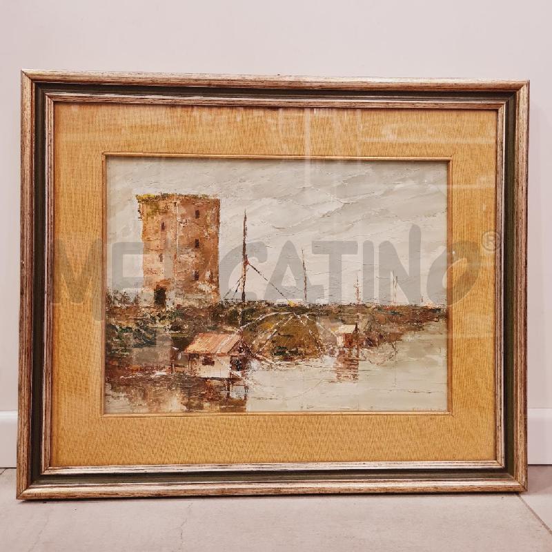 QUADRO GUIDI CAPANNI  OLIO | Mercatino dell'Usato Cesenatico 1