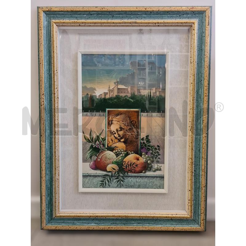 QUADRO MARIO LOGLI  OMAGGIO A LEONADRO  | Mercatino dell'Usato Cesenatico 1