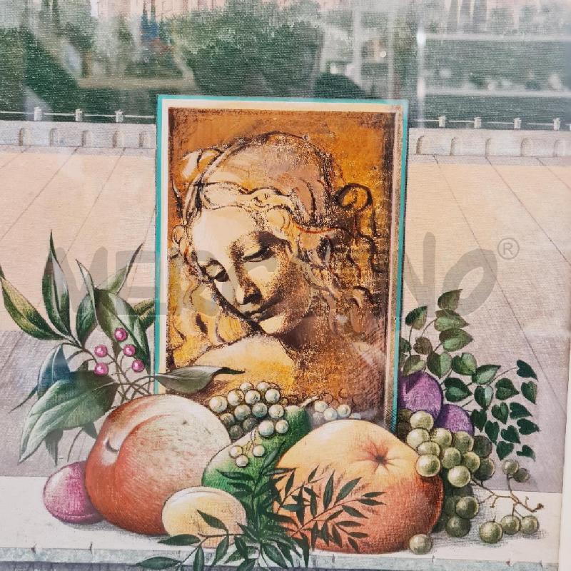 QUADRO MARIO LOGLI  OMAGGIO A LEONADRO  | Mercatino dell'Usato Cesenatico 3