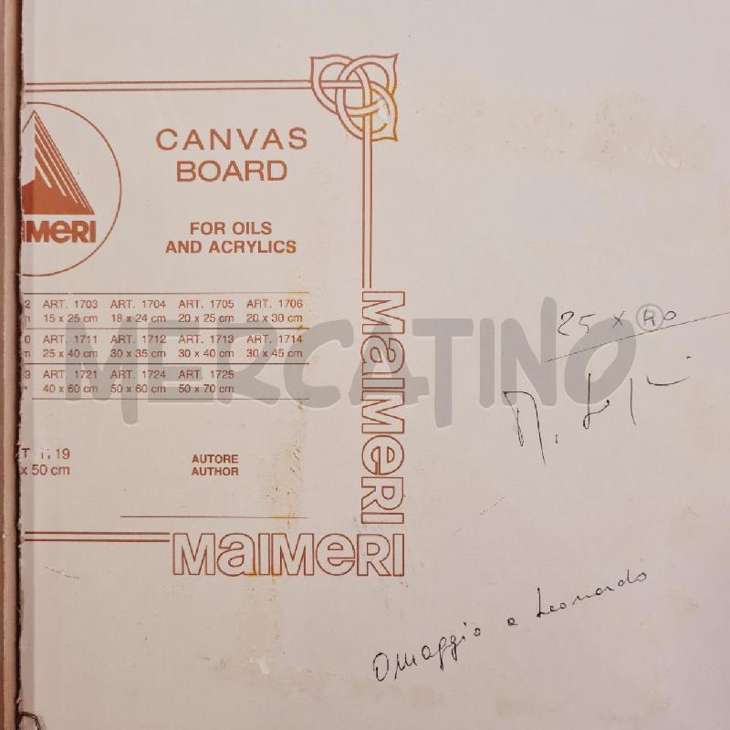 QUADRO MARIO LOGLI  OMAGGIO A LEONADRO  | Mercatino dell'Usato Cesenatico 4