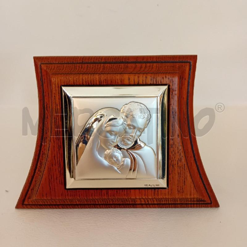 QUADRO SACRA FAMIGLIA CORNICE LEGNO | Mercatino dell'Usato Cesenatico 2