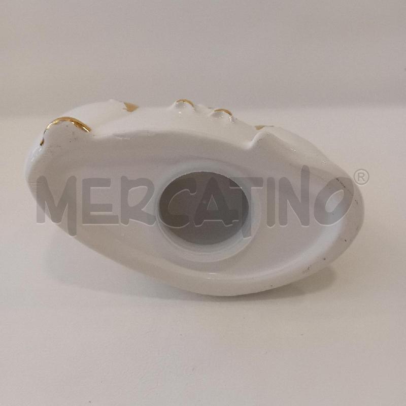 SALVADANAIO GATTO CERAMICA DORATO | Mercatino dell'Usato Cesenatico 3