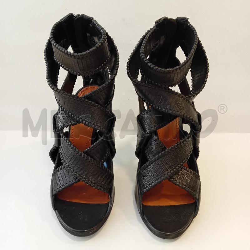 SANDALI DONNA GIVENCHY NERO | Mercatino dell'Usato Cesenatico 1