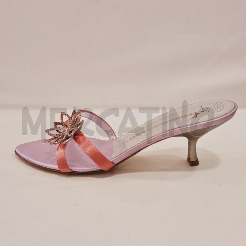 SANDALI DONNA ZANOTTI ROSA | Mercatino dell'Usato Cesenatico 1